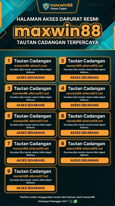 Tampilan link alternatif maxwin88